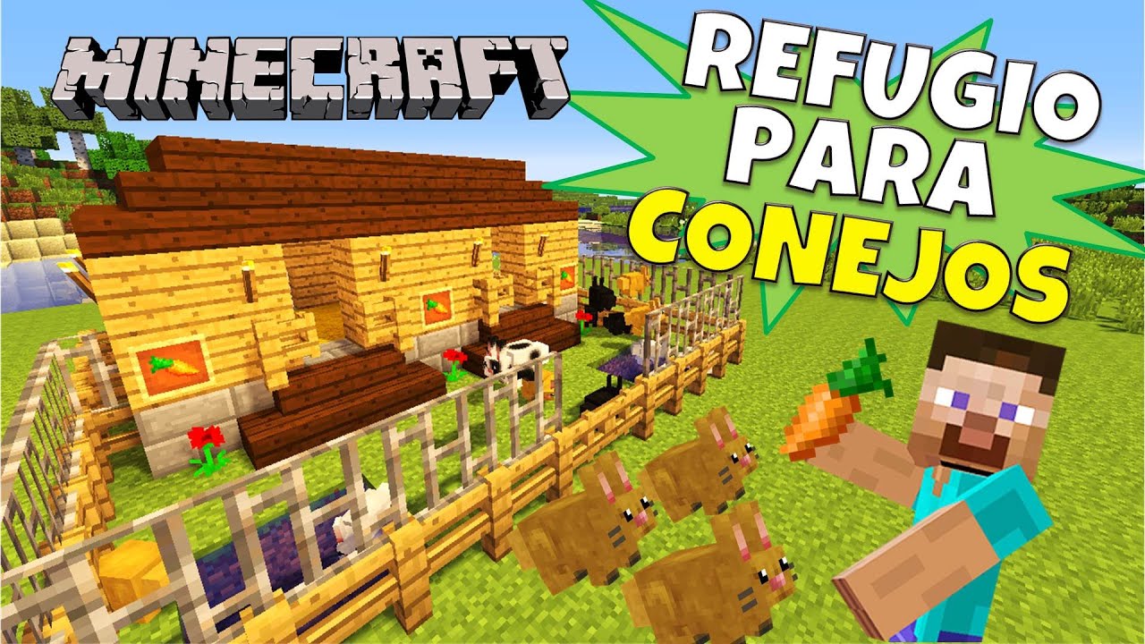 Minecraft: Refugio para Conejos, Super Tutorial.