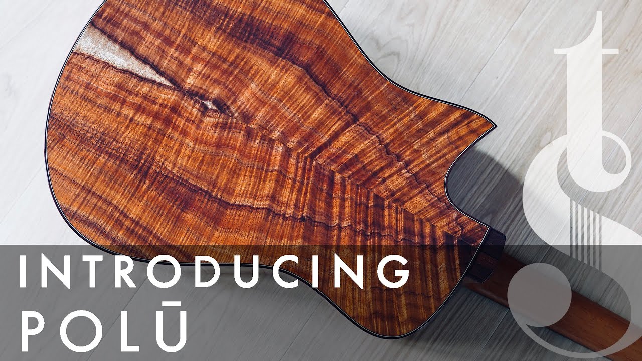 Introducing 'Polū' - Model S in Swiss Spruce and Koa with 'Sistine' Blue Patina Copper Detail