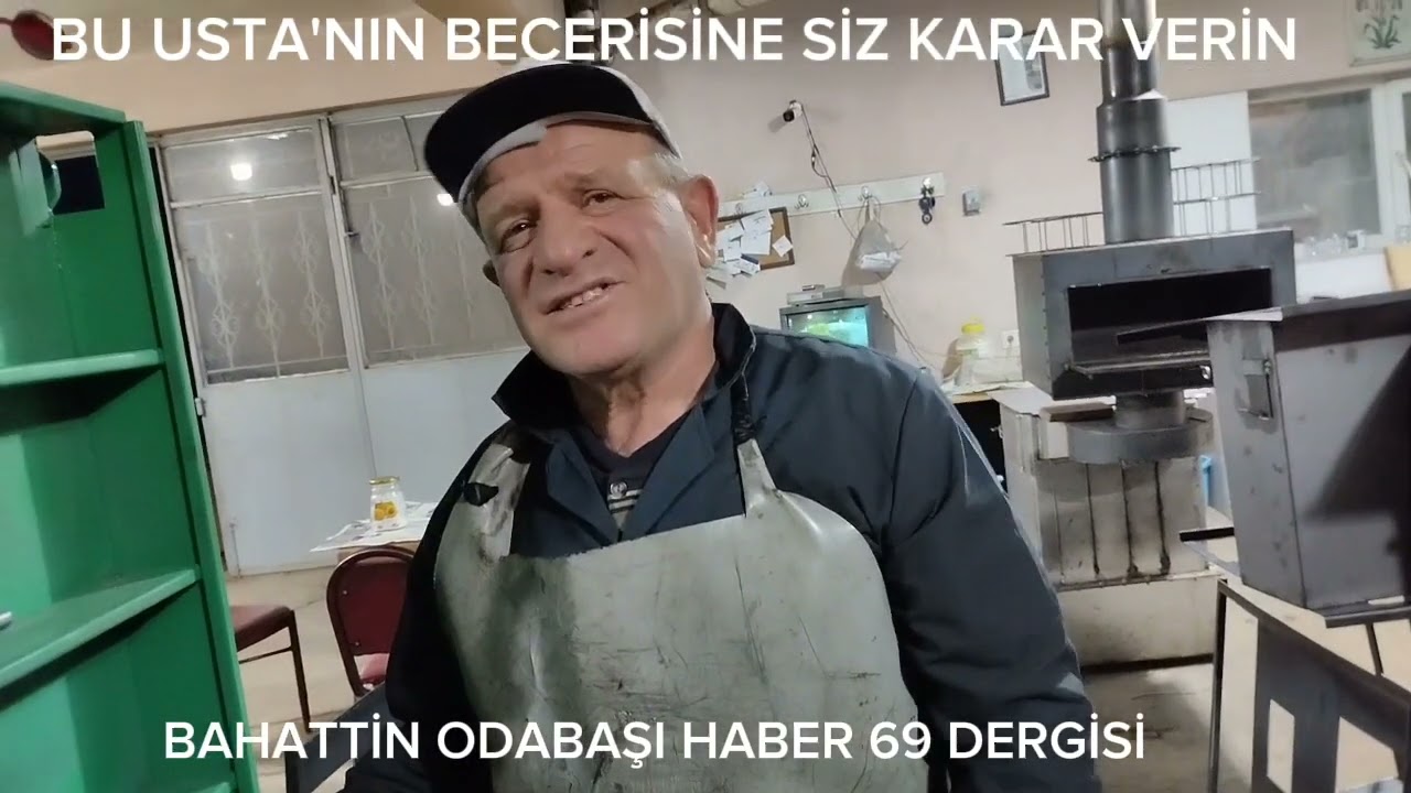 BÖYLESİNE YETENEKLİ BİR USTAYI GÖRDÜĞÜNÜZE İNANAMAYACAKSINIZ...