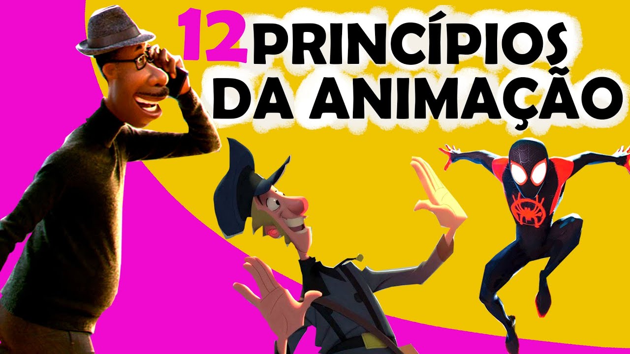 SURPREENDENTE  OS 12 PRINCÍPIOS DA ANIMAÇÃO COMO VOCÊ NUNCA VIU!!!