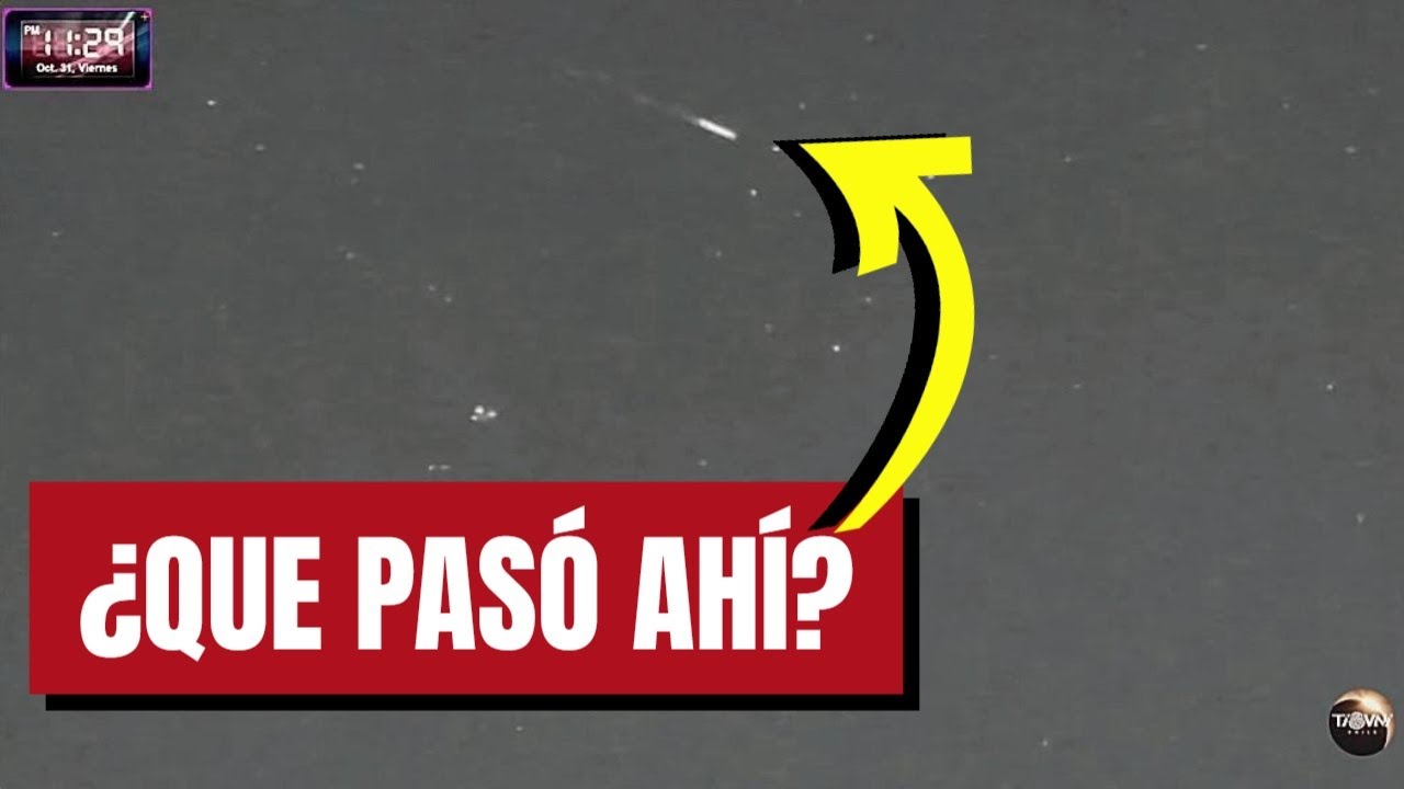 Capt&eacute; un OVNI en Vivo Mientras Enfocaba un Avi&oacute;n Incre&iacute;blemente R&aacute;pido