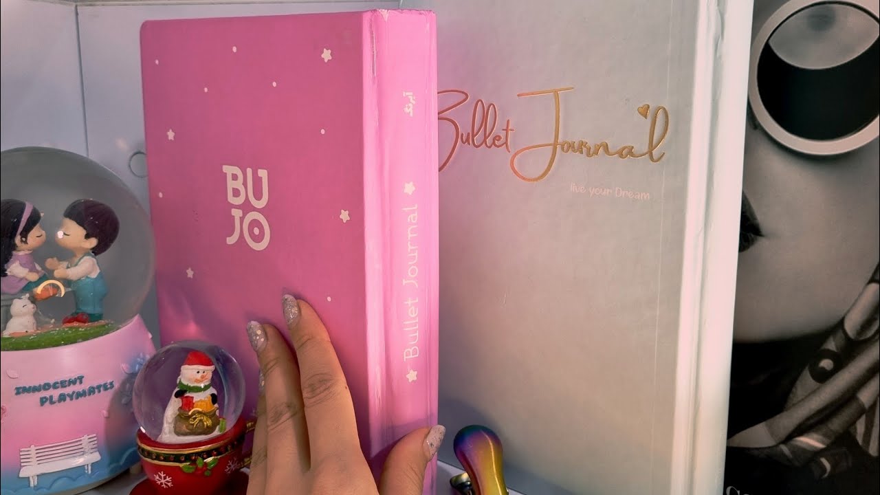 ASMR | Journal Flip Through With Me | Relaxing Paper Sounds 🩷