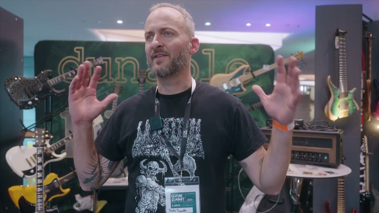 Exhibitor Feedback - Sacha Dunable - Guitar Summit 2024