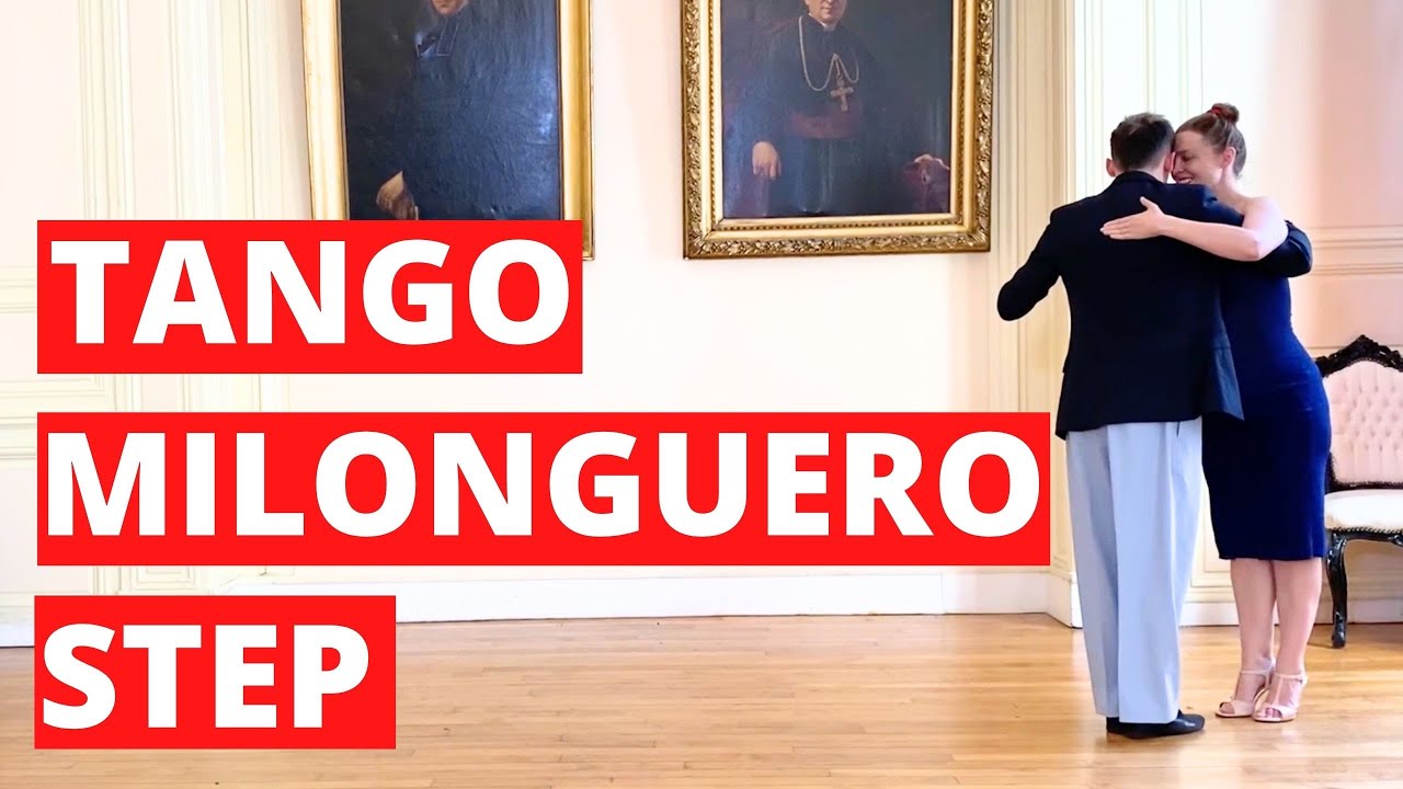 Easy tango step for rhythmic music