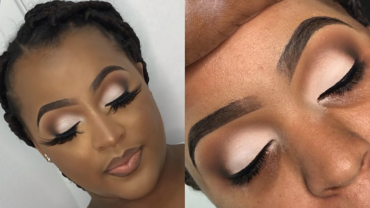 Урок по макияжу для клиентов Soft Glam | Как я делаю макияж на сухой коже