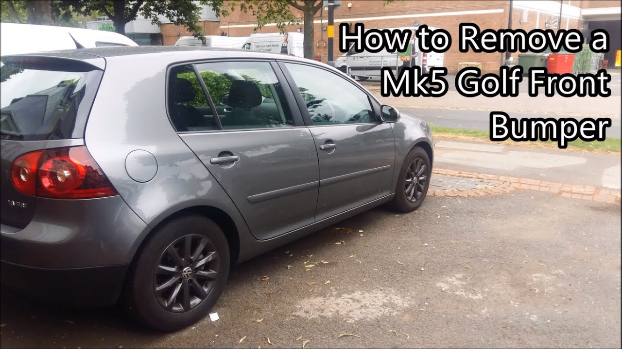 How to Remove a Mk5 Golf Front Bumper (Similar for GT, GTI, R32 & Jetta)