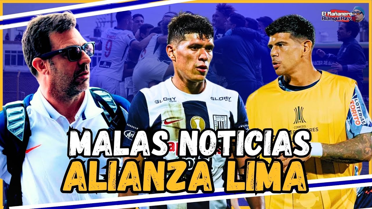 AUMENTAN LOS LESIONADOS EN ALIANZA LIMA / BAJAS CONFIRMADAS ANTE COMERCIANTES Y 2 DE MAYO