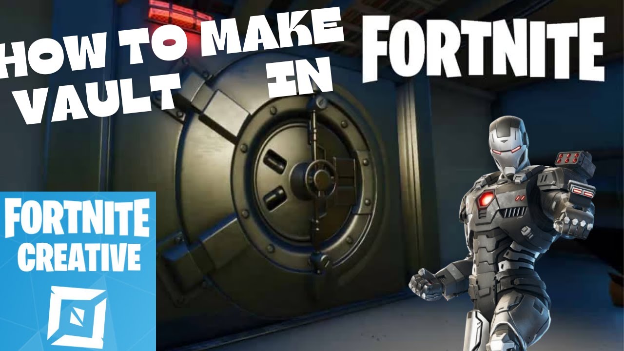 How to make a boss with keycard and Vault *Fortnite Tutorial*