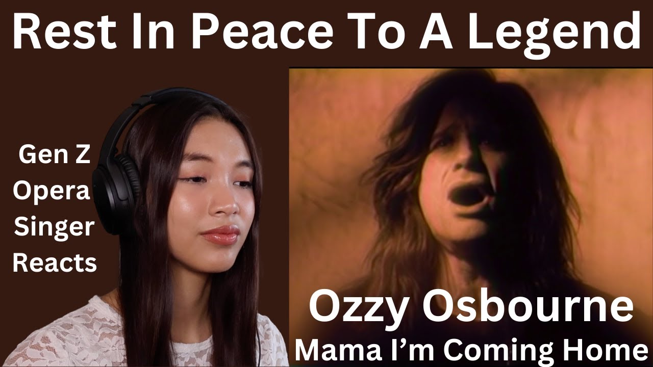 {Rest In Peace To A Legend} Gen Z Opera Singer Reacts To Ozzy Osbourne 