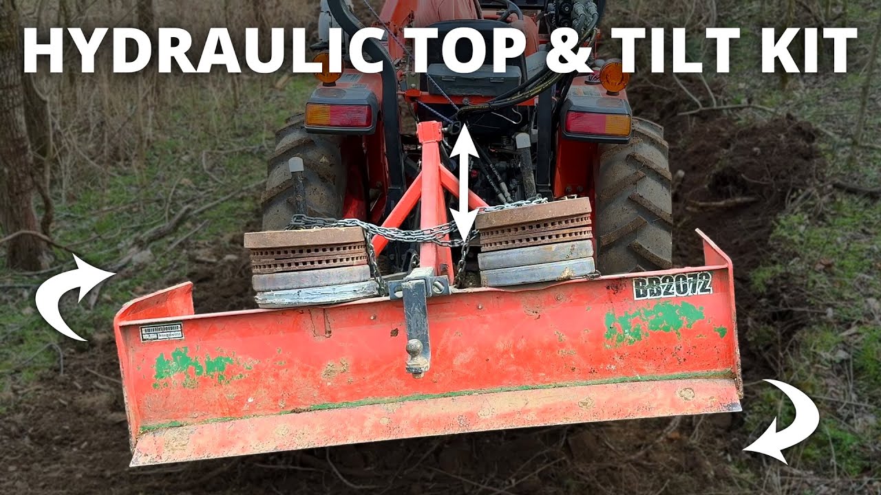 How To Install Summit Top and Tilt Hydraulic Kit - Kubota Tractor