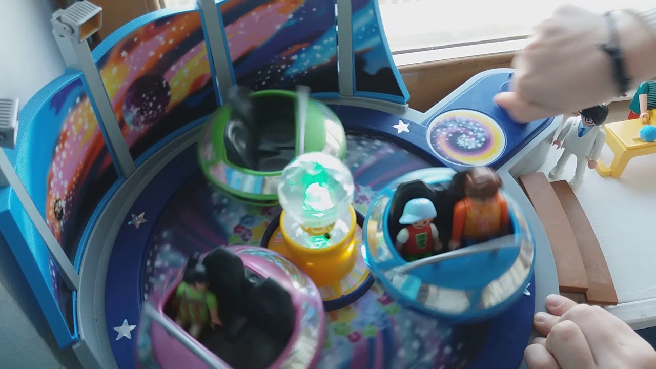 Un dimanche à la fête foraine + dîner au foodtruck Playmobil-partie 1