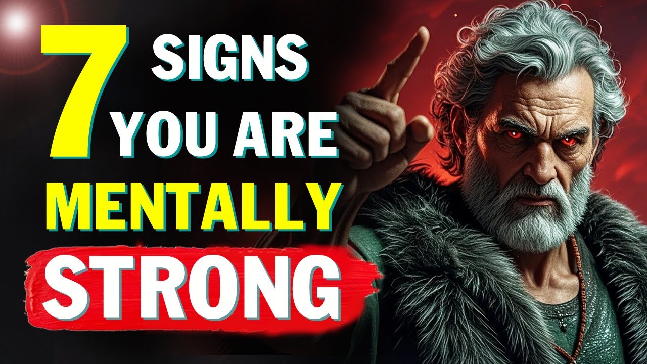 7 Signs You're Mentally Stronger Than You Think (Stoic Wisdom for Modern Life)