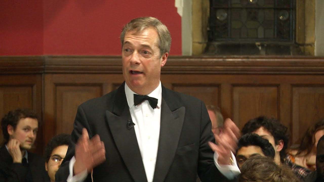 Nigel Farage | Brexit: We Should NOT Support the Deal (8/8) | Oxford Union