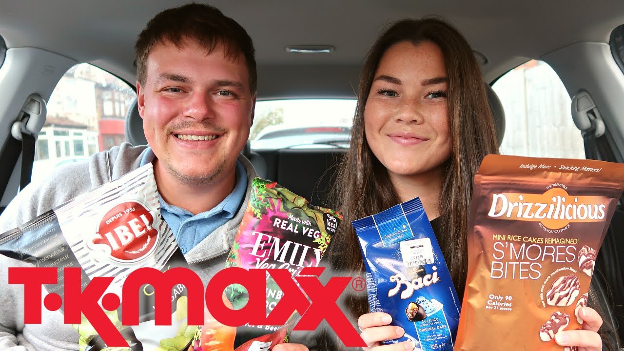 trying snacks from *TK MAXX* for the first time!!  | TASTE TEST