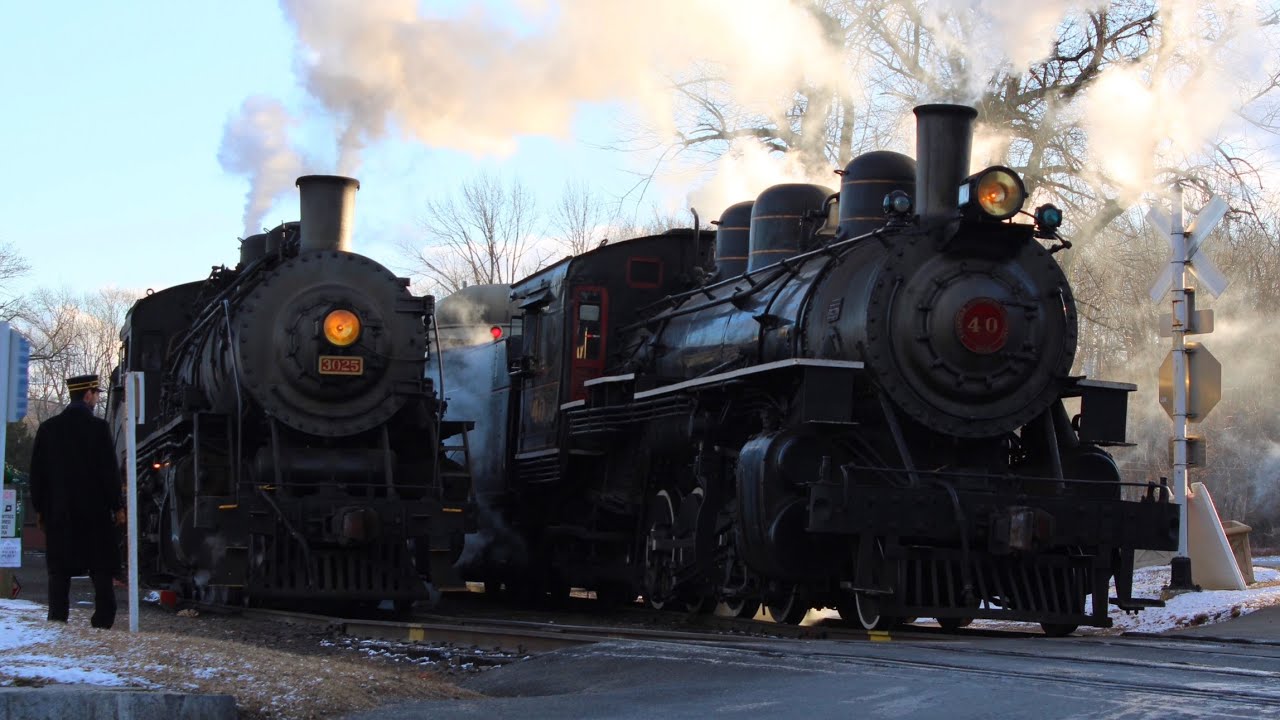 Essex Steam Train & Riverboat: Winter Steam Spectacular (4K)