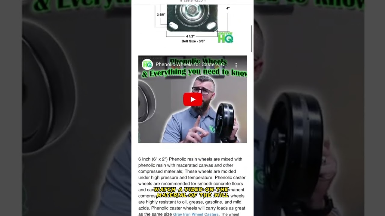 How to use www.CasterHQ.com on a mobile device.