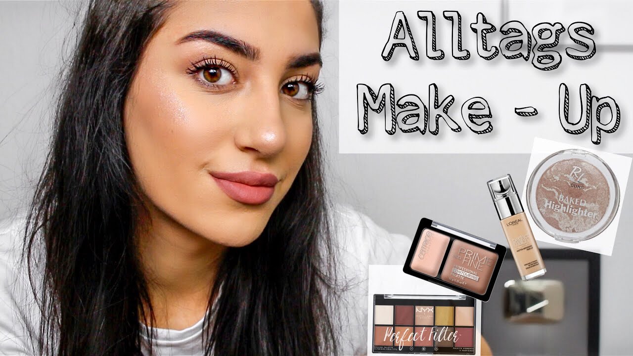 NUR DROGERIE Produkte! 😁 Everyday Make - Up Look 🌸 - Ebru Acikyol
