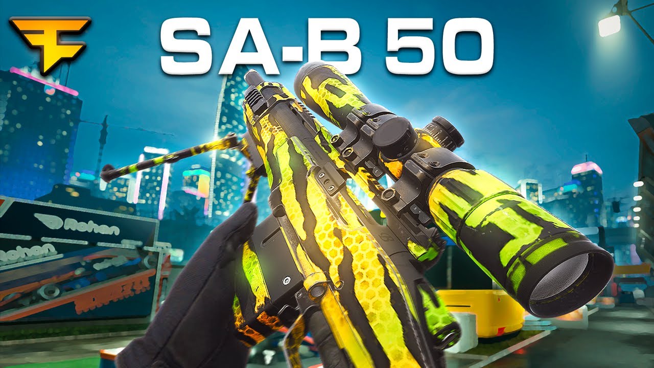 The BEST SNIPER just got FASTER in Modern Warfare 2.. (BEST SA-B 50 Class)