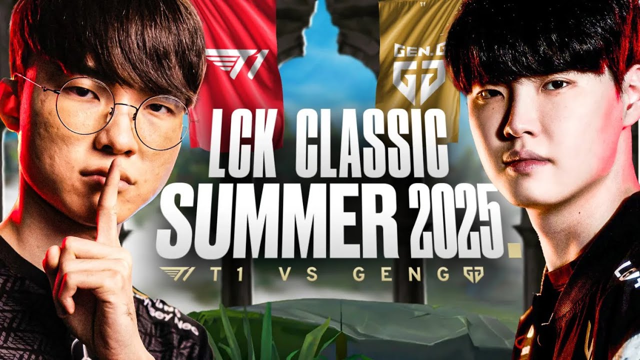 T1 VS GENG LCK - CAN T1 STOP THE 27 GAME GENG WINSTREAK - SUMMER 2025