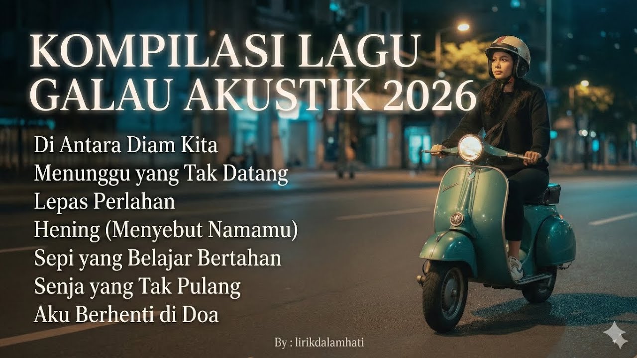 KOMPILASI LAGU GALAU AKUSTIK 2026 | LIRIKDALAMHATI