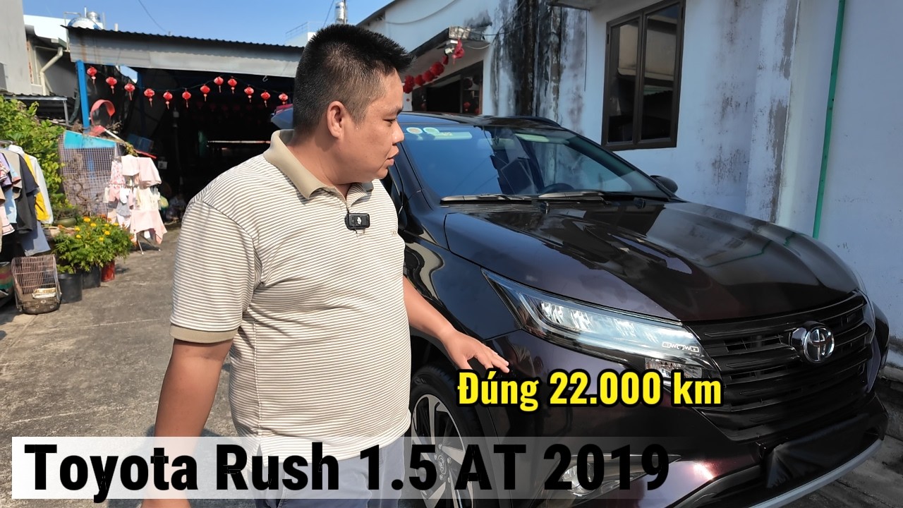 7 chổ Nhập | Toyota Rush 1.5 AT 2019 đi có 21.000 km cọp anh chị ơi #datchannel