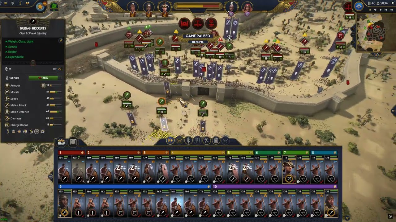 Total War Pharaoh: The Siege of Kawa