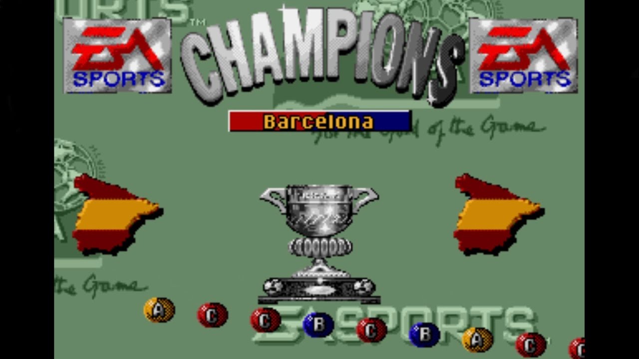 FIFA 98 (SEGA Genesis) Barcelona - Spanish League Part 2 Повне проходження
