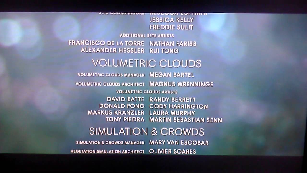 The Good Dinosaur (2015) End Credits