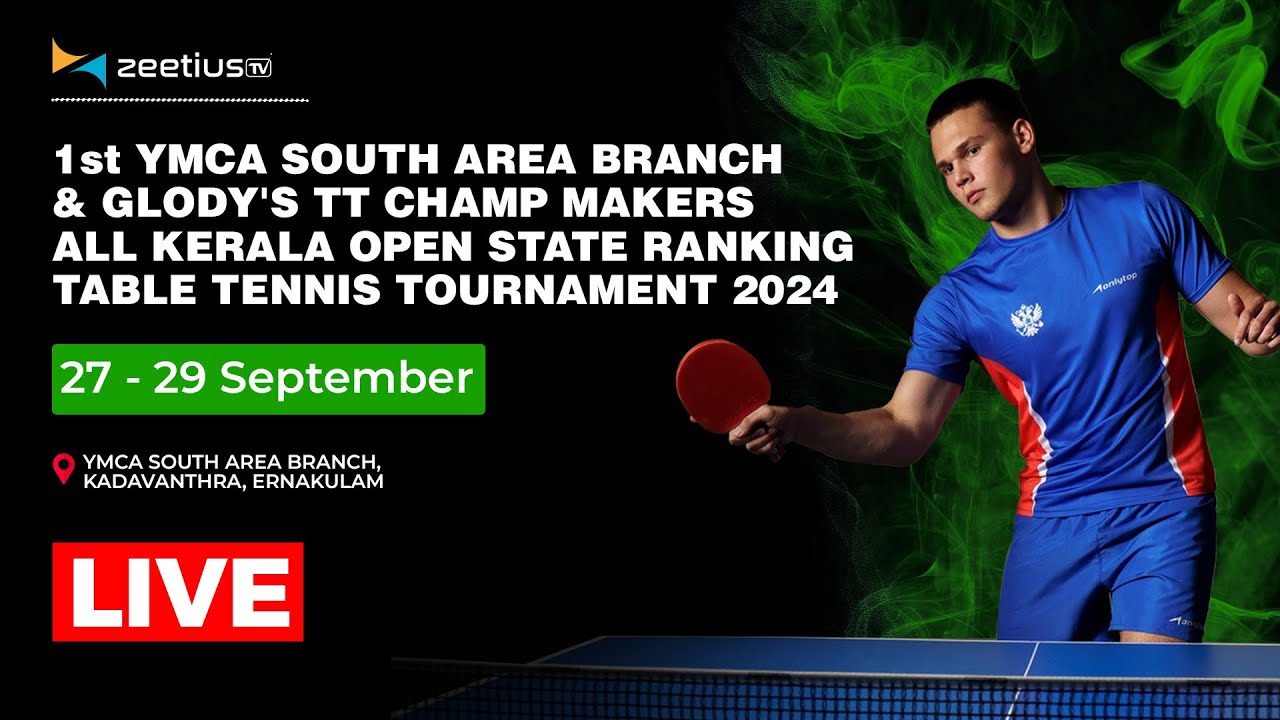 Day 2 | Table 2 | All KERALA OPEN STATE RANKING TABLE TENNIS TOURNAMENT 2024 |  Ernakulam
