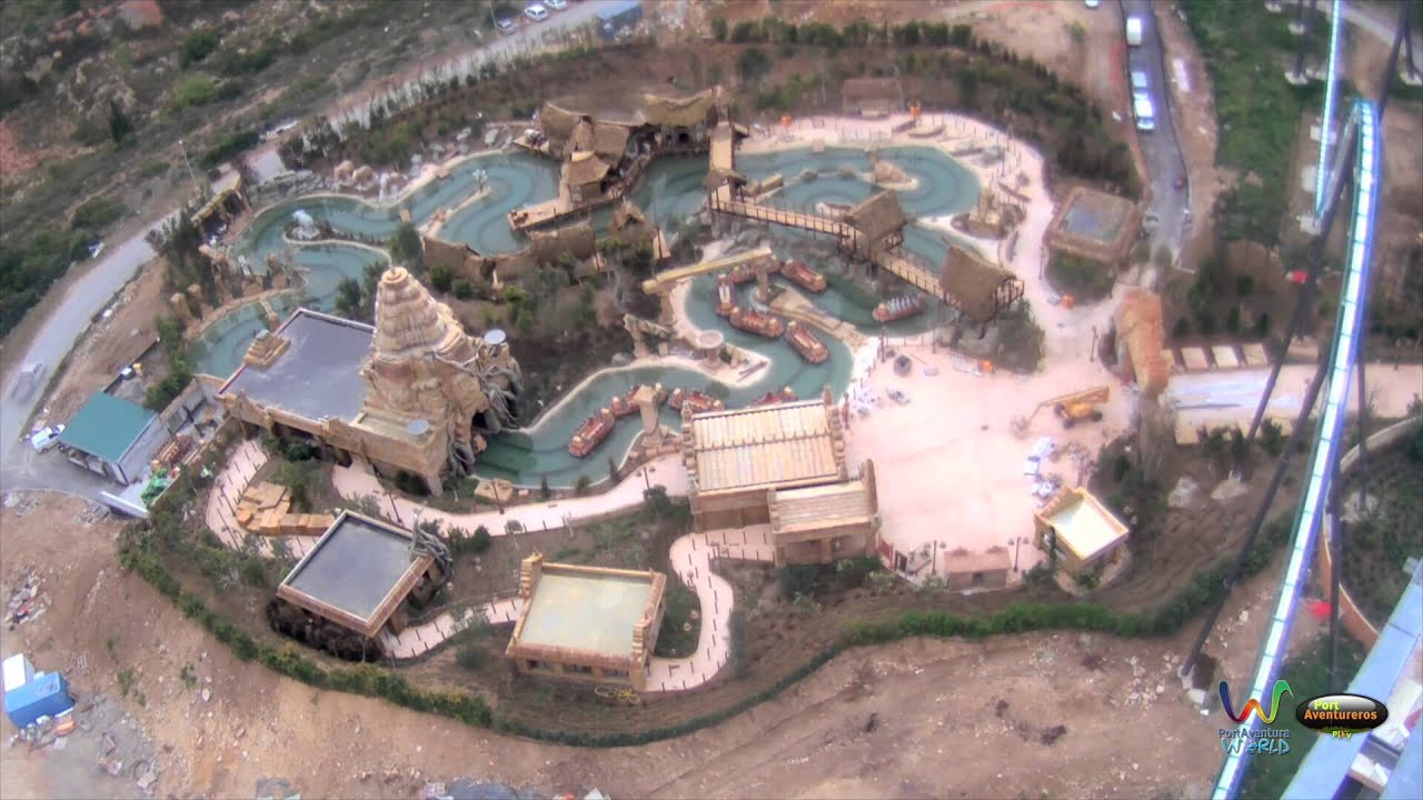 Famosos en Angkor inauguración PortAventura 11-04-2014