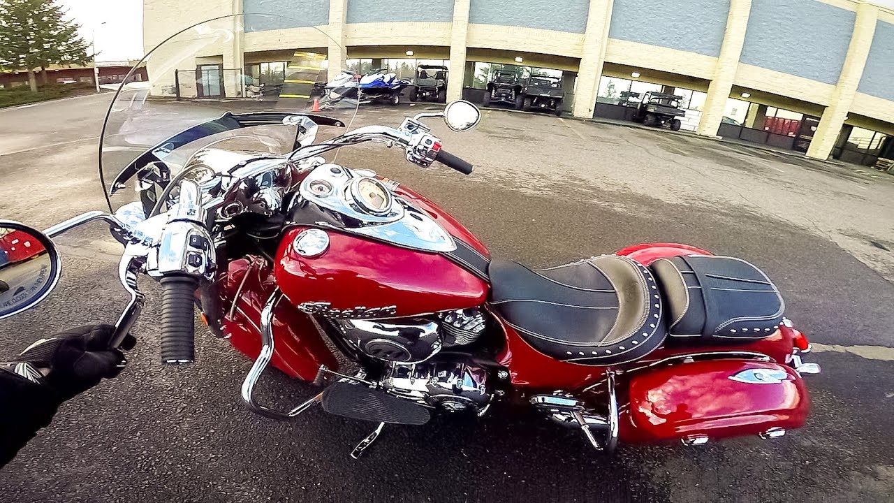 Совершенно новый Indian Springfield! — Первый взгляд и тест-драйв! | BikeReviews