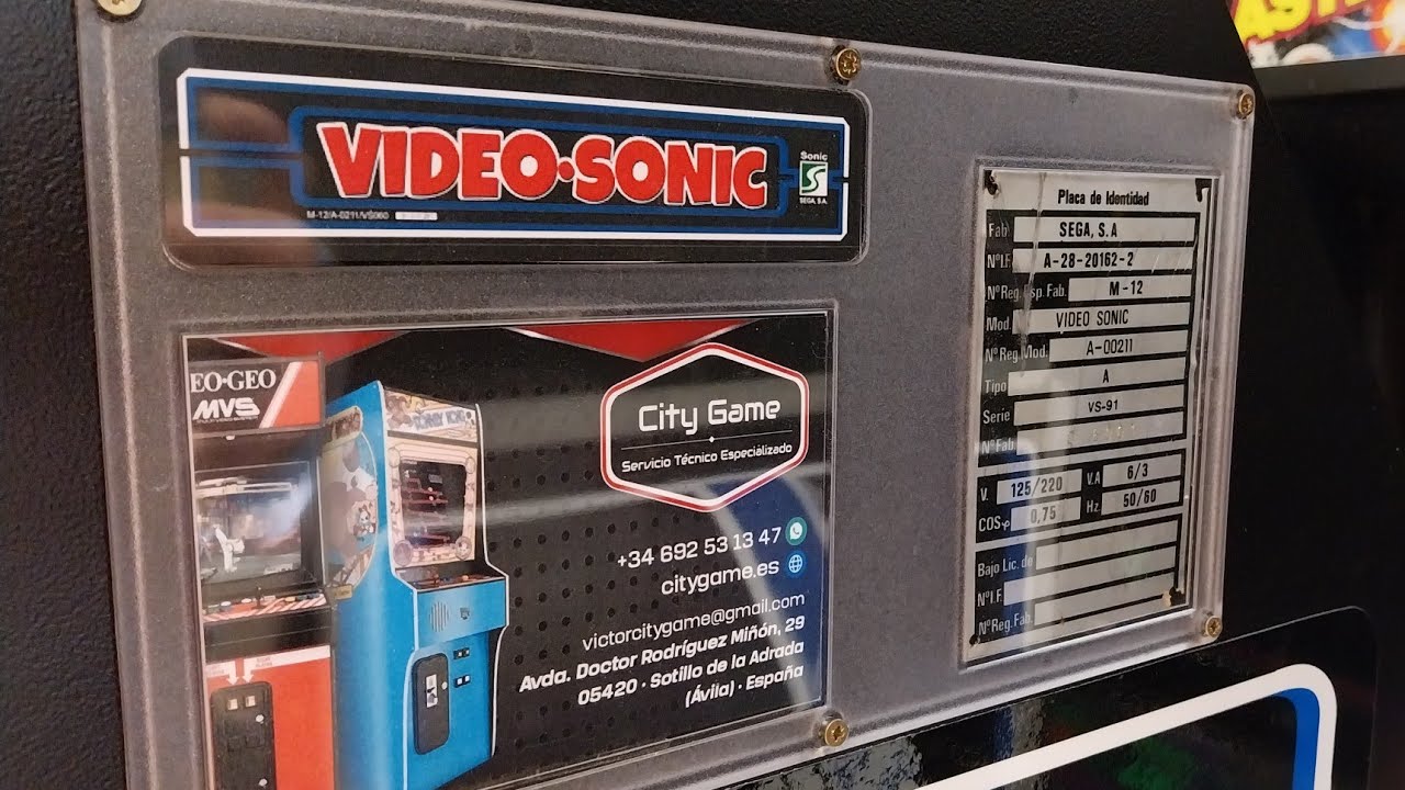 Restauramos otra video-sonic para Roberto