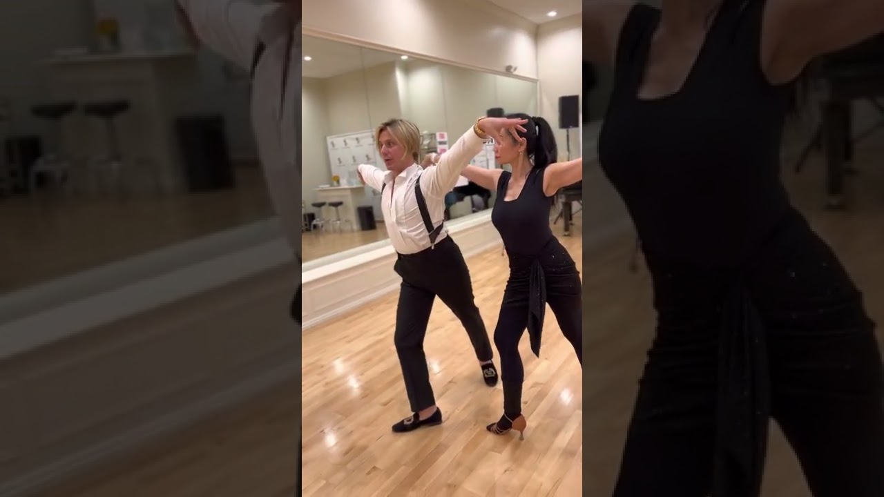 Promenade Run - basic Samba movement technique by Oleg Astakhov - learn📲