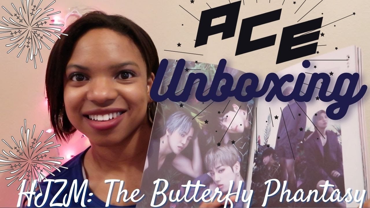 Unboxing my first A.C.E (에이스) album! HJZM:The Butterfly Phantasy