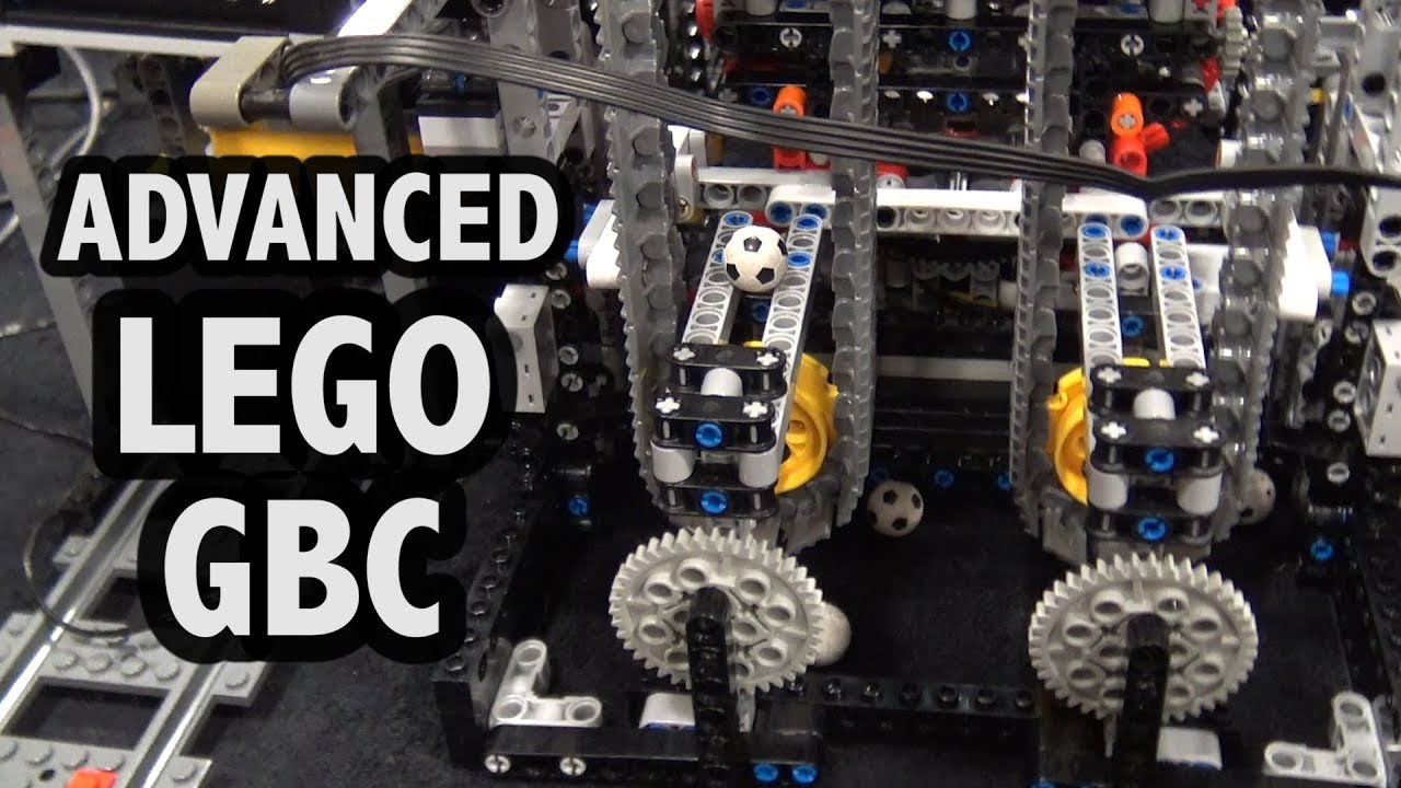 Giant LEGO Roller Coaster Great Ball Contraption Module | Rube Goldberg Machine