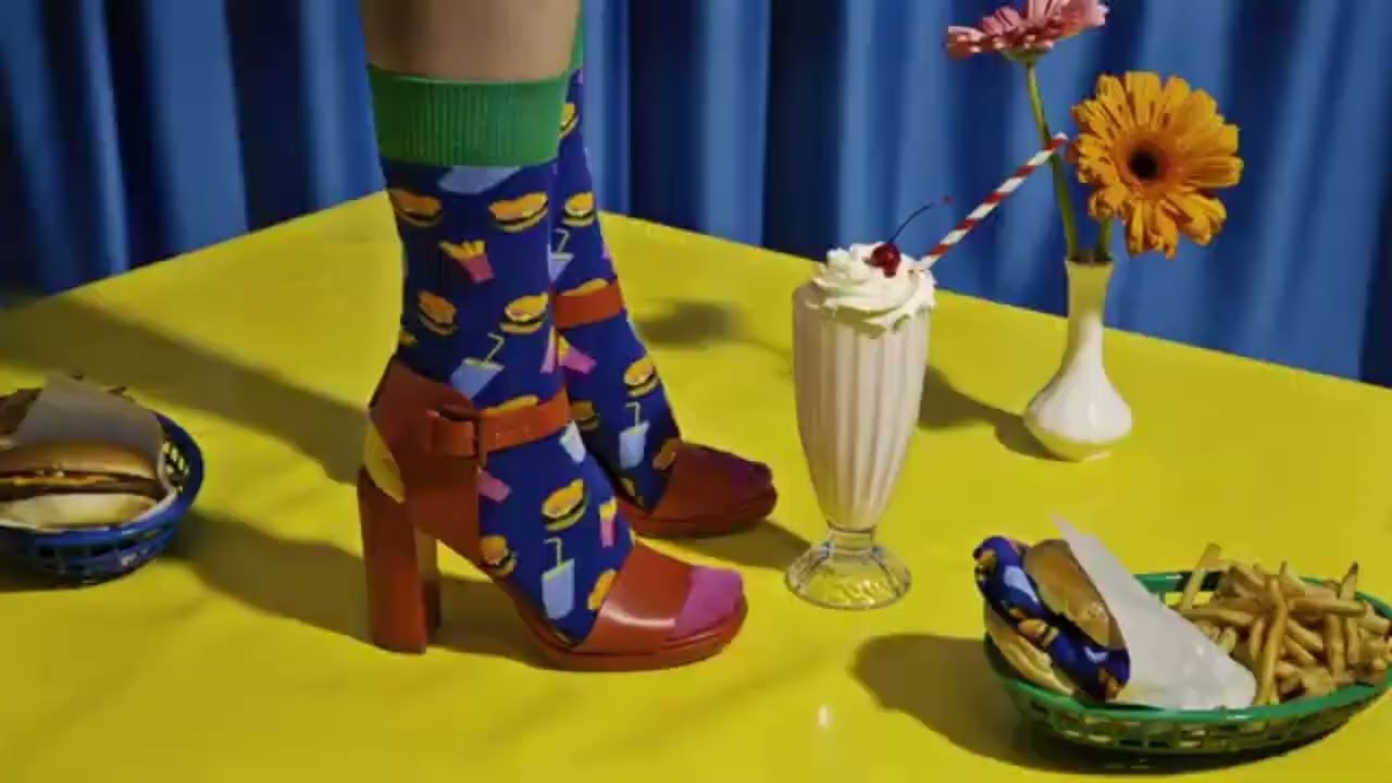 Happysocks Junk food short