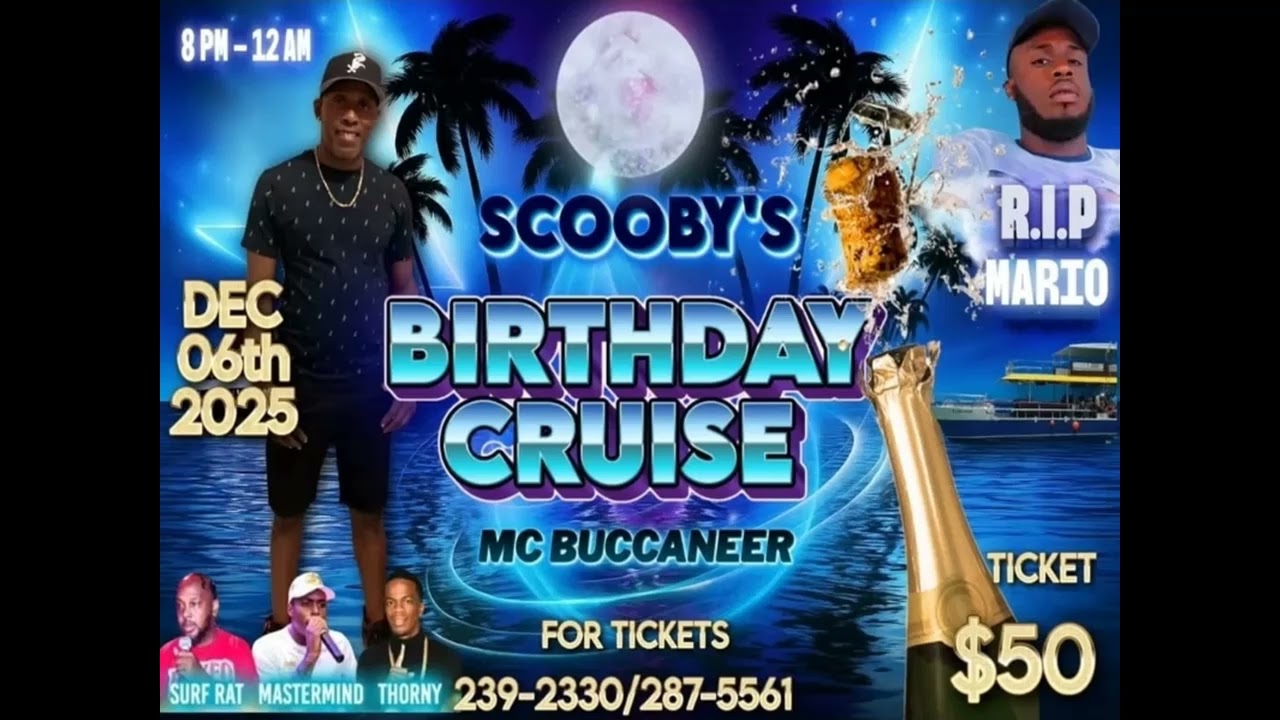 SURF RAT & DJ MASTERMIND - SCOOBY'S BIRTHDAY CRUISE PROMO (DEC 6TH 2025)