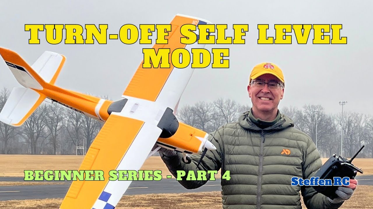 How to fly rc plane without self level gyro - Part 4 of 5