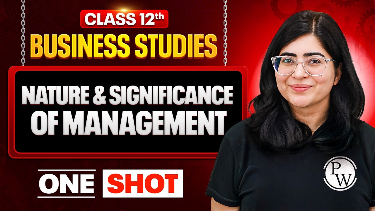 Nature and Significance of Management Class 12 One Shot🔥| BST Class 12 Chapter 1 | Nirnay Batch