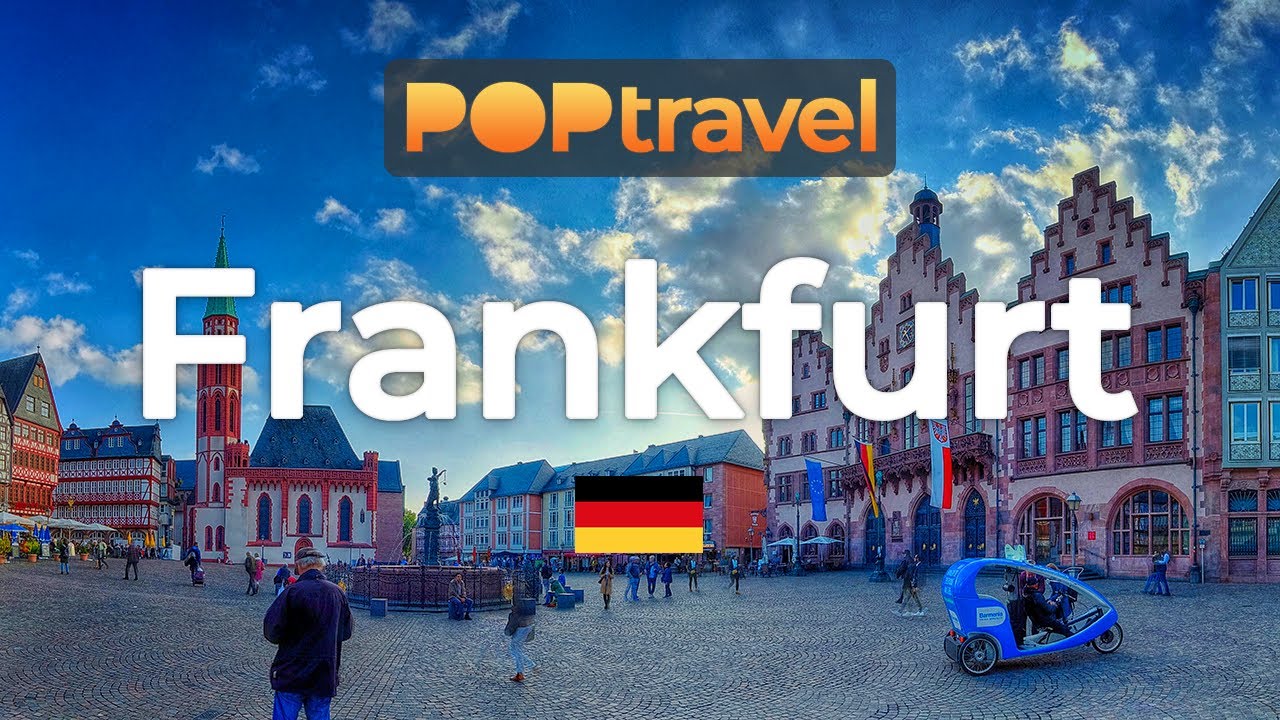 Walking in FRANKFURT / Germany 🇩🇪- Old Town, Zeil and Brückenviertel - 4K 60fps (UHD)