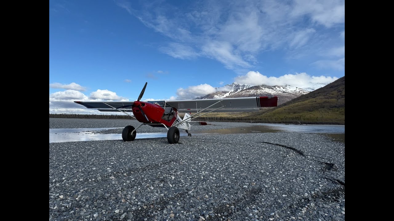 Bush Flying Knik Glacier Alaska