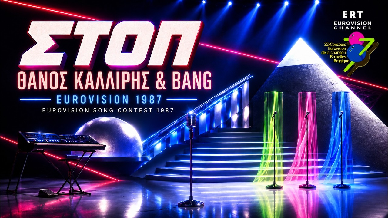 Thanos Kalliris & Bang - STOP - EUROVISION 1987