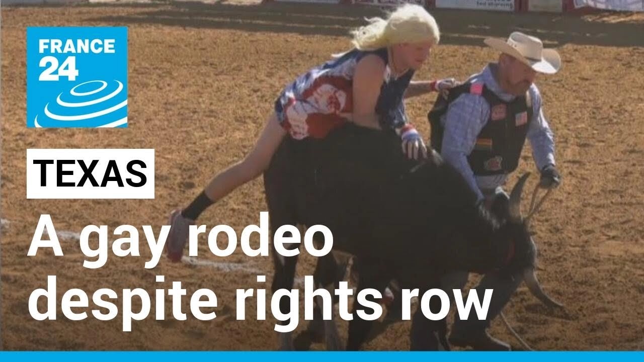 &lsquo;Wild Drag Racing&rsquo;: A gay rodeo in Texas despite rights row &bull; FRANCE 24 English