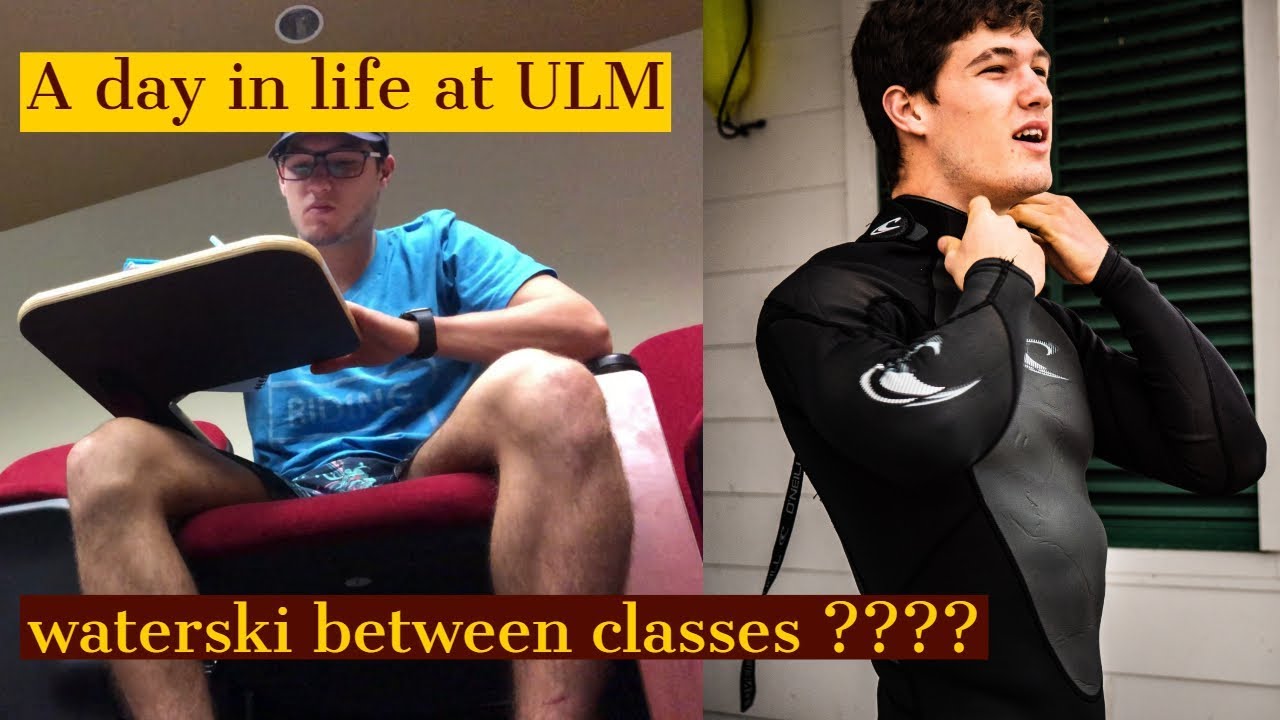 A day in the life of a college student at University of Louisana at Monroe | ULM Waterski Team