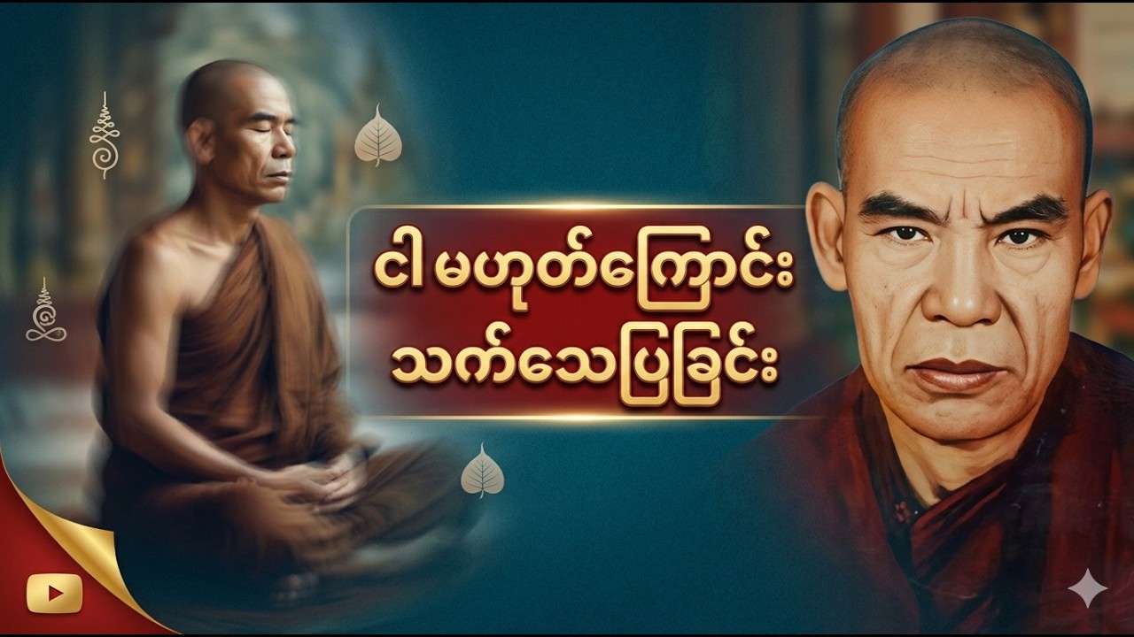 သေခါနီးမှာ ဒီအမြင်ရှိရင် လွတ်ပြီ! ခန္ဓာငါးပါးနှင့် မိစ္ဆာဒိဋ္ဌိ (သဲအင်းဂူတရား)