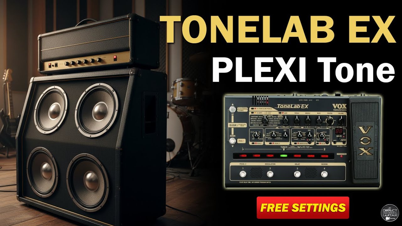Plexi Tone on VOX Tonelab EX Patch Settings