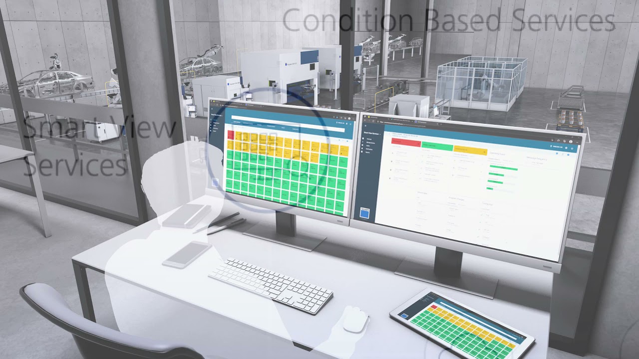 TRUMPF Services: Condition & Data Based Services