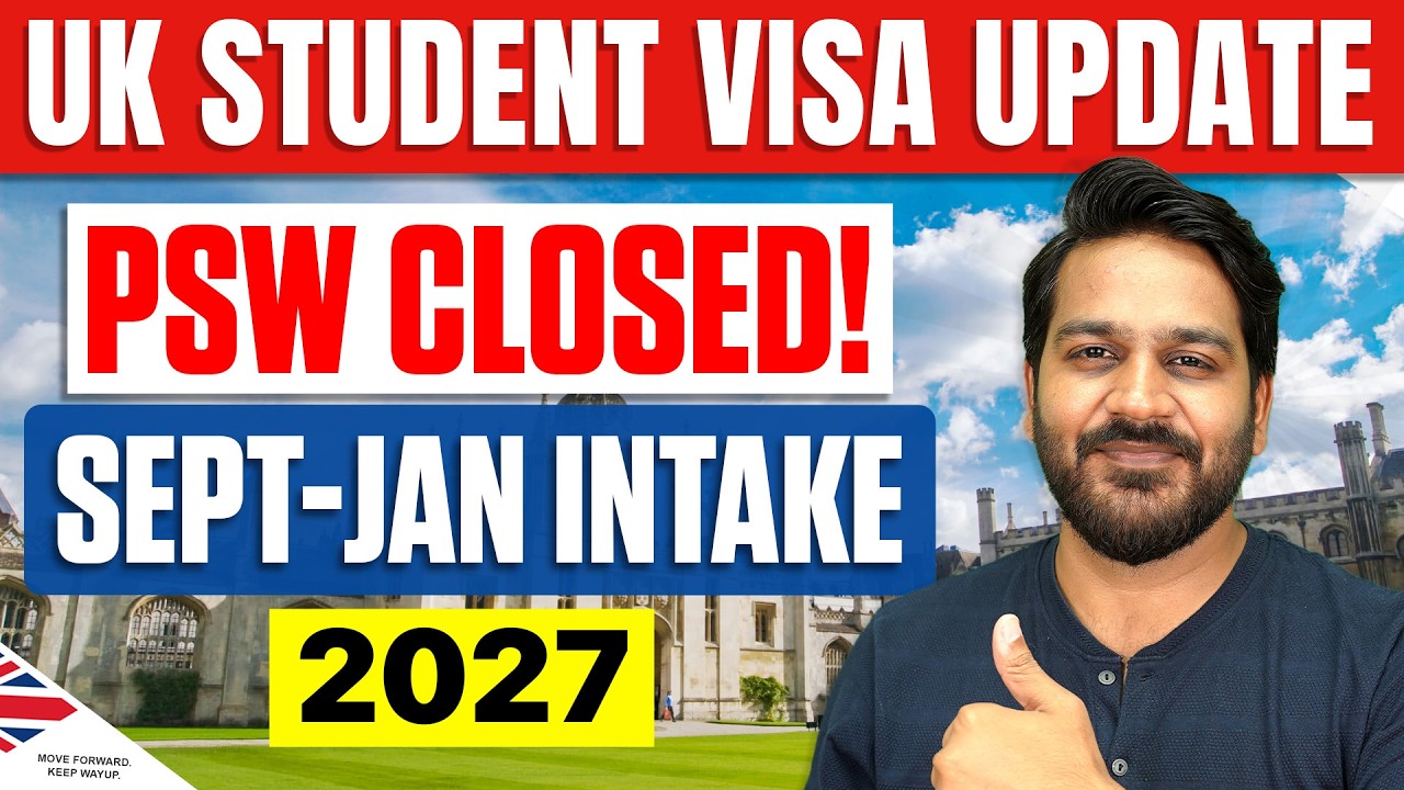 UK Graduate Visa! Warning Update | UK September & January Intake 2026