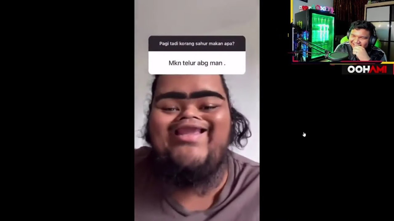 [Oohami React] Pagi2 Korang Sahur Apa - Aiman Salim [Clip 05/05/2021]