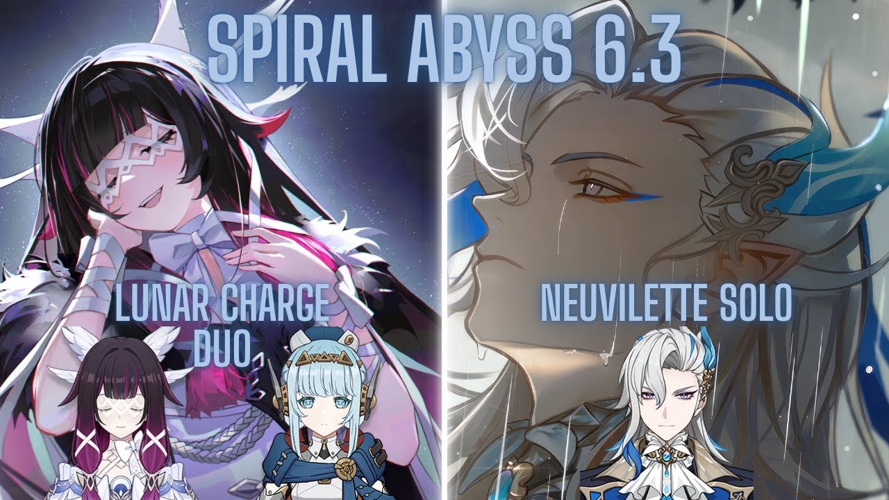 NEW Spiral Abyss | Neuvilette Solo and Columbina X Ineffa Duo | Genshin Impact Luna IV/6.3